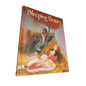 Vintage Sleeping Beauty Wonder Books 1956 Hardcover